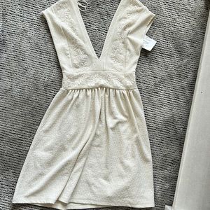ZARA SMALL DRESS OFF WHITE